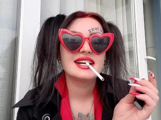 Sexy Smoking Fetish from Dominatrix_Nika. Mistress Smokes 2_Cigarettes