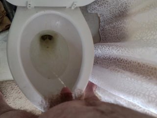 POV of peeing