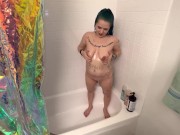 Preview 2 of Shower Scene and Pawg Nude Twerking