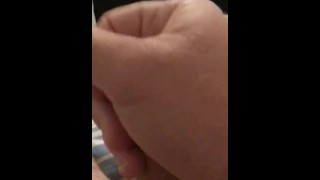 I am playing with my cock