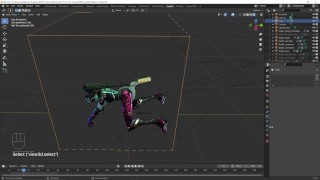 Cómo animar el semen en el tutorial porno de Blender Overwatch