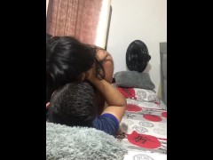 I have sex with my stepcousin's stepsister in her apartment