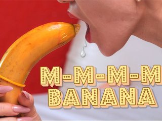 noface, banana, experiment, big boobs