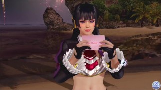Dead or Alive Xtreme Venus Vacation Nyotengu Valentine's Day Pose Cards Fanservice Appreciation