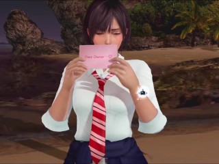 Dead or Alive Xtreme Venus Vacation Nagisa Valentine's Day Pose Cards Fanservice Appreciation