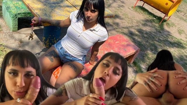 Девушка из пригорода предлагает мне что-нибудь выпить и сосет мой член