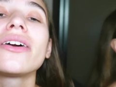 I masturbate with my reflection in the mirror