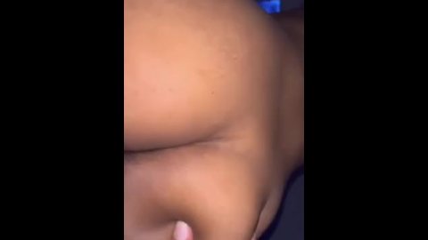 Ebony Teen first time Anal Plug (I think she liked it) | EXTREMELY HAIRY BLACK PUSSY