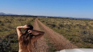 Walking Naked On The Open Road