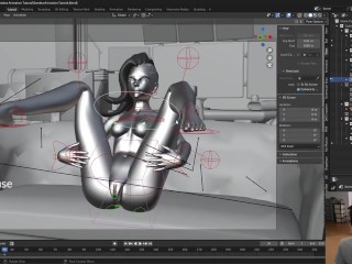 Como Animar Pornografia 3D - Aprenda a Animar Overwatch Porn Sombra