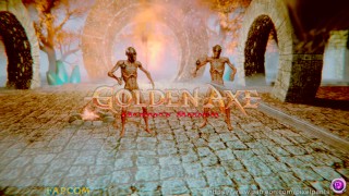 Golden Axe Horny Rider (Animación de crecimiento)