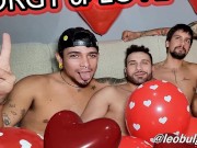 Preview 1 of ORGY OF LOVE - BAREBACK LOVERS!!! BY LEO BULGARI, PABLO BRAVO, MARCO RUSH, NERON & ANGEL - TEASER