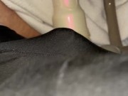Preview 2 of Use flowing PRECUM to fuck my Fleshlight during Valentine’s Day edge session