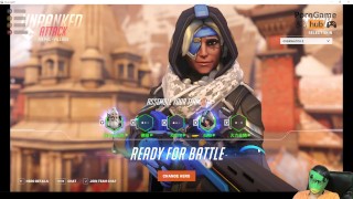 【Overwatch2】033 Mercyはレインの大きなジャイアントロッドが取れない