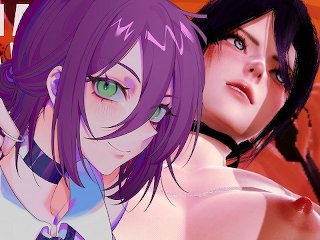Reze sex fuck hot, Chainsaw Man Girl Porn Sex