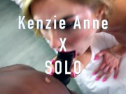 Preview 1 of Kenzie Anne takes huge BBC from SoloTheBullxxx