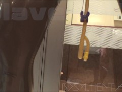 【尿道調教】極太導尿カテーテルを留置されたまま、アナルフックで吊られ、立ち放置…カテーテルから潮を漏らしながらオルガスム… - Screenshot 7 of 16 - Kink