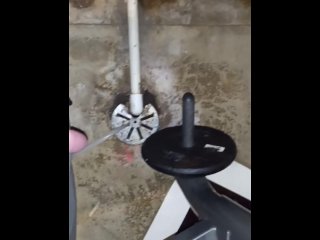Trans guy peeing in drain with stp