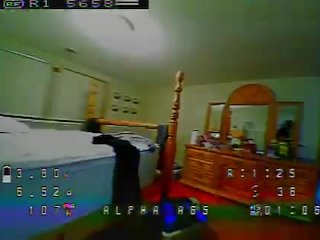 Flying Indoor FPV While My Babe Sucks My Cock