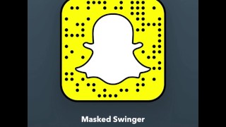 マスクされたスウィンガーソーシャルメディア(Snapchat)(tx Dallas)