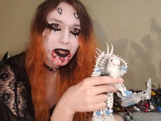 Goth Trans Girl Teaches Bionicles Lore for Valentine's Day