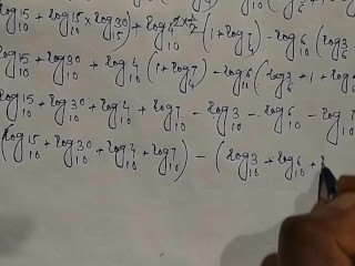 Logarithm Math || Registro do Professor De Matemática Parte 6