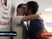 Preview 3 of Inexperienced Boy Alex Meyer Needs His Big Step Brother To Teach Him About Sex - BrotherCrush