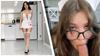 The nurse sucked the spider poison right out of my dick