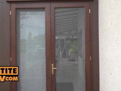 POV - Tasty tenant Anya Krey rides your cock for rent - Screenshot 1 of 16 - Petitepov