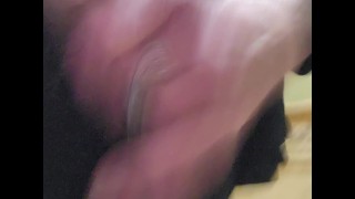 Clit Orgasm While Masturbating At Work Dripping With Sweat