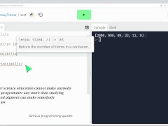 Intro - Python 'Learning by doing' - Screenshot 2 of 16 - Learning