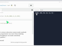 Intro - Python 'Learning by doing' - Screenshot 3 of 16 - Teacher