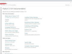 Link to Python official documentation - Screenshot 2 of 16 - Python