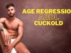 Age regression abdl cuckold humiliation