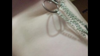 Грубая игра с сиськами! Мммм