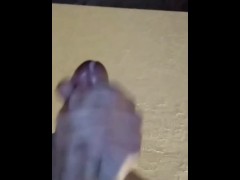 Pumping out huge loads from my 10 inch cock