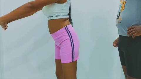 Gym Girl Intense Sex After Workout - ජිම් අයියා වඩාගෙන හිකුවා කිම්බ පැලෙන්නම