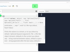 Python introduction and first steps with Replit - Screenshot 10 of 16 - Python
