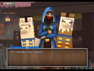 minecraft jenny mod, 3d, hentai game, hornycraft