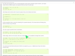 Python Lists 2 - step by step (more advanced examples) - Screenshot 16 of 16 - Advance