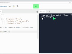 Python Lists 2 - step by step (more advanced examples) - Screenshot 7 of 16 - Python