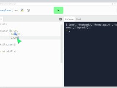 Python Lists 2 - step by step (more advanced examples) - Screenshot 8 of 16 - Lists