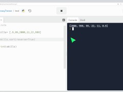 Python Lists 2 - step by step (more advanced examples) - Screenshot 9 of 16 - Teacher