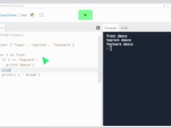 Python Conditionals/Loops - step by step - Screenshot 9 of 16 - Conditionals