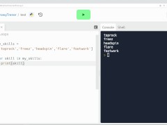 Python Conditionals/Loops 2 - step by step - Screenshot 5 of 16 - Loops