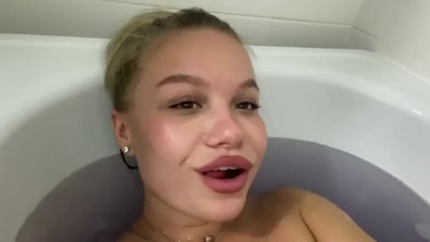 bitch naughty in the bathroom