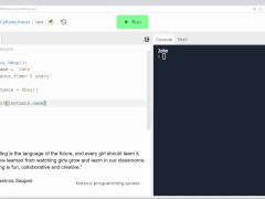 Python Classes - step by step - Screenshot 11 of 16 - Teacher