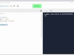 Python Classes - step by step - Screenshot 7 of 16 - Teacher