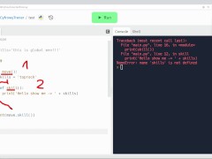 Python Scope - step by step