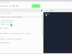 Python Map/Filter/Lambda - step by step - Screenshot 10 of 16 - Coach